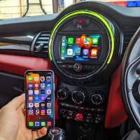 CYBERAUDIO Mini Cooper 2013 2015 Model Kablosuz Carplay Android Auto Interface